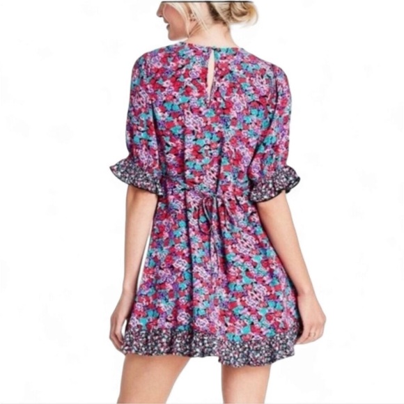 RIXO for Target Floral Print Mini Dress - Picture 3 of 10